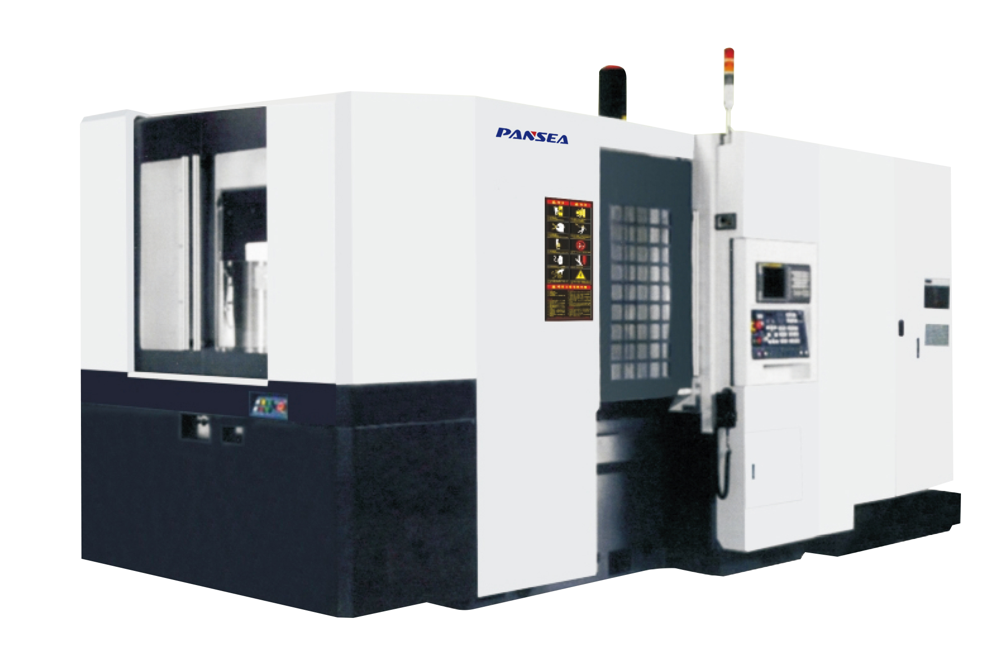 Horizontal machining center machine